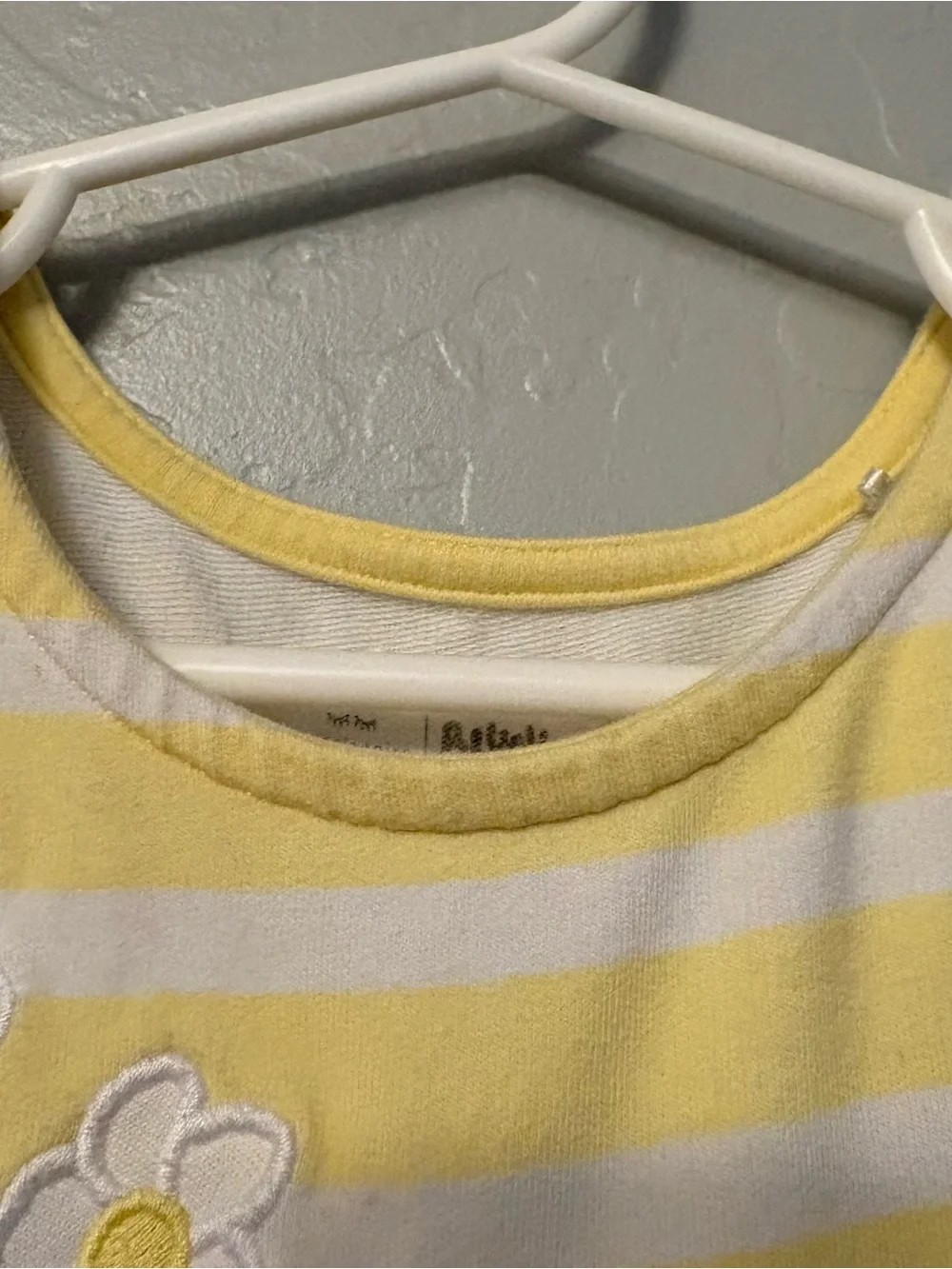 Little sleepies bluey garden games yellow flower patch pocket dress 6-12 months